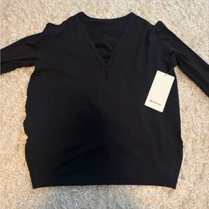 Lululemon black long sleeve top